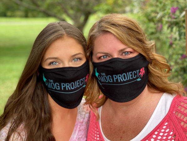 Julia and Kristina in MOG Project Face Masks