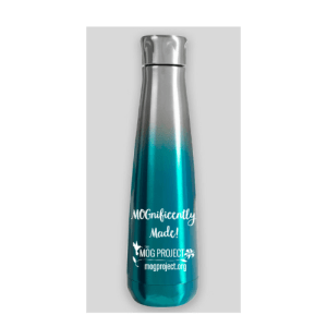 MOGnificently Made 16 oz. Svelte Stainless Steel Ombre Insulated Water Bottle