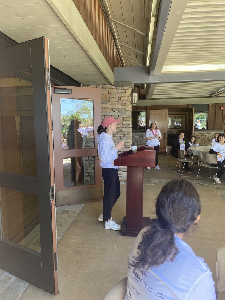 Skye Corken from SRNA speaking at the Long Beach SRNA WRNR.