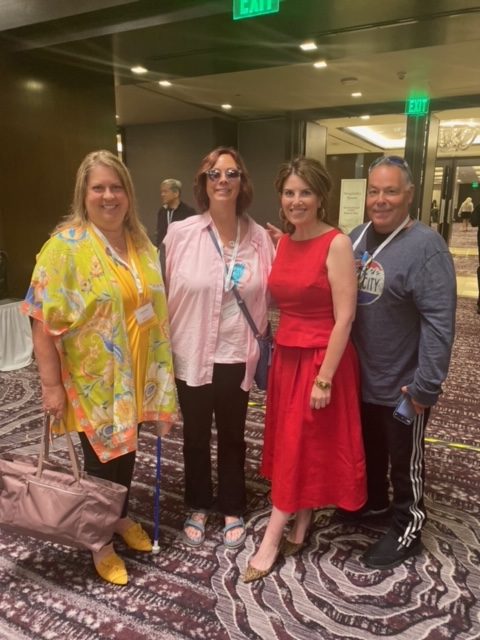 The MOG Squad at the Guthy Jackson Patient Day with Monica Lewinsky.